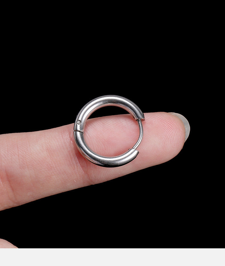 stainless steel hoop earrings size style for DIY