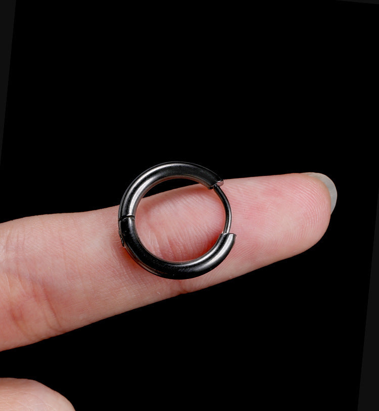 stainless steel hoop earrings size style for DIY