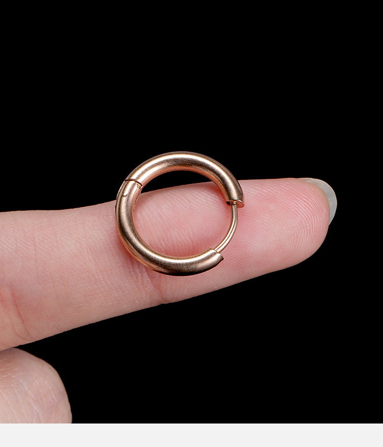 stainless steel hoop earrings size style for DIY